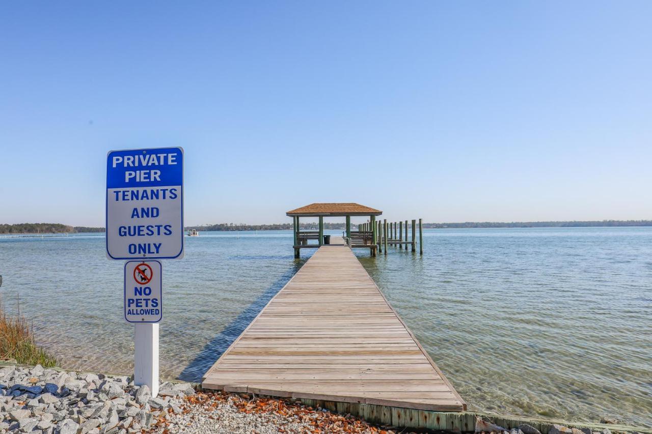 Model Home Near Camp Lejeune With Water View Sneads Ferry Exterior photo